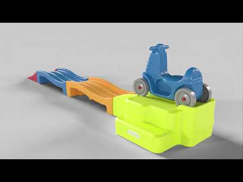 360 View | Deluxe Expandable Growing Kids Roller Coaster | Simplay3