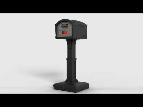 360 View | Extra Large T4 XL Dig Free Classic Mailbox | American Home by Simplay3