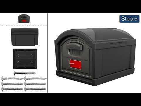 Assembly & Instructions | Extra Large T4 XL Classic Mailbox & Post | American Home by Simplay3