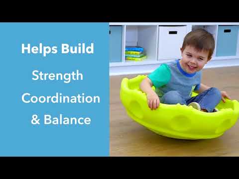 Sensory Seekers' Dream | Rock Around Wobble Disk - Lime | Simplay3