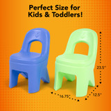 Perfect size for toddlers and kids, 20 inches high, 11.5 inches wide, 13 inches deep