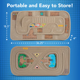 Carry and Go Race Track Toy Car and Train Table