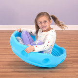 Simplay3 Rock Around Wobble Disk for children is a 360 degree rock, wobble, and spin saucer toy