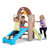 Kids climbing and sliding on the Young Explorers Activity Climber