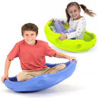Simplay3 2 pack mixed color rock around wobble disks, boy and girl rocking