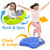 rock, spin, climb and jump on saucer shaped toy