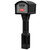 Simplay3 American Home Extra Large T4 XL Classic Mailbox and Post, black top and post with dark gray door